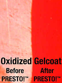 Gelcoat before & after